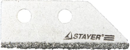 Лезвие STAYER &quot;PROFI&quot; сменное с карбидным напылением для скребка 33415, 2шт. 33415-S2 купить в Нижневартовске