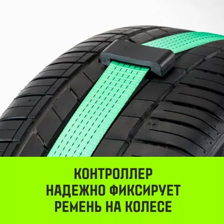 Ремень стяжной автовозный HITCH REGULAR 50мм STF 400 DaN 3000кг 3м резин. контроллер (3шт) 33мм (SZ068107) купить в Нижневартовске