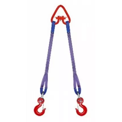Строп текстильный двухветвевой 2СТ 6.3 т L=8 м SF6 125 мм Звено РТ-3 купить в Нижневартовске