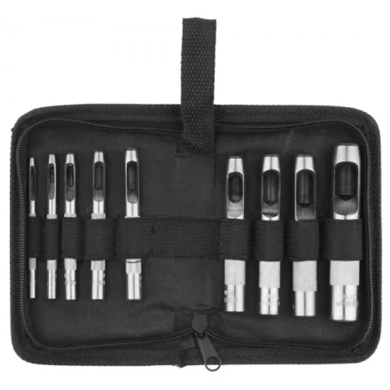 Набор ЗУБР Пробойники для кожи "МАСТЕР", 2-13мм, 9шт 22949-H9 купить в Нижневартовске