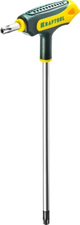 Набор KRAFTOOL Ключи "INDUSTRIE" имбусовые,Cr-Mo(S2),Т-образные,эргоном двухкомп рукоятка,TORX Hole 10-50,9 шт,в боксе 27455-H9 купить в Нижневартовске
