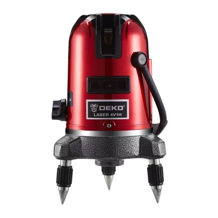 Уровень лазерный LL57 SET4 DEKO, 065-0296, в пластиковом кейсе со штативом купить в Нижневартовске
