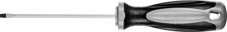 Отвертка MIRAX 25095-03-10, закаленный стержень, двухкомпонентная рукоятка, SL3x100мм 25095-03-10 купить в Нижневартовске