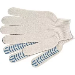 Перчатки х/б ПВХ-покрытие &quot;Волна&quot; 10 класс  Россия 67777