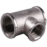 Тройник GENERAL FITTINGS переходной, никелированная латунь, г/г/г, 3/4"-1/2"-3/4" 51060-3/4-1/2-3/4 купить в Нижневартовске