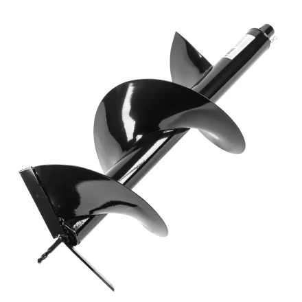 Шнек для грунта E-300, диаметр 300 мм, длина 800 мм,соединение 20 мм, несъемный нож Denzel 56026 купить в Нижневартовске