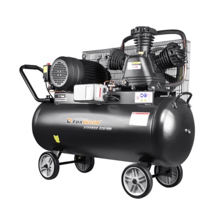 Компрессор масляный ременной AEROMAX 420/100 FoxWeld купить в Нижневартовске