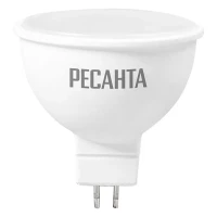 Лампа светодиодная РЕСАНТА LL-R-MR16-7W-230-3K-GU5.3 76/1/23