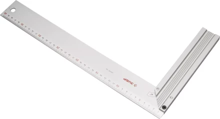 Угольник ЗУБР "ЭКСПЕРТ" столярный, жесткое профилированное полотно, усиленная алюминиевая рукоятка, 400мм 34395-40 купить в Нижневартовске