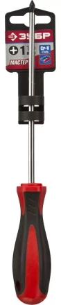 Отвертка ЗУБР "МАСТЕР", Cr-v, эргономичная двухкомпонентная рукоятка, PH1x150мм 25062-1-150_z03 купить в Нижневартовске
