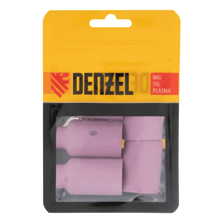 Набор керамических сопел для газовой линзы № 5, 6, 7, 8, 10 Denzel 93659 купить в Нижневартовске