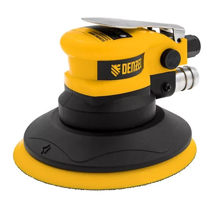 Эксцентриковая шлифовальная машина Denzel EPG150, 150 мм, 10000 об/мин, 5 мм, 160 л/мин 57476 купить в Нижневартовске