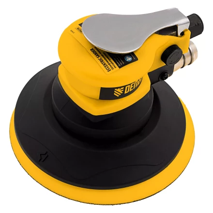 Эксцентриковая шлифовальная машина Denzel EPG150, 150 мм, 10000 об/мин, 5 мм, 160 л/мин 57476 купить в Нижневартовске