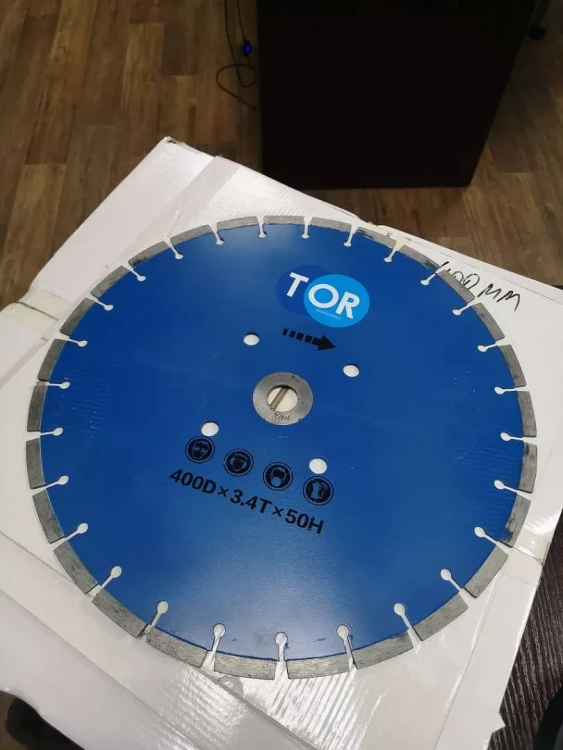 Диск по бетону для швонарезчиков HQR500A-2 (E) 400Dx3,6Tx50H (Cutter Disc 400 mm) 1019724 купить в Нижневартовске