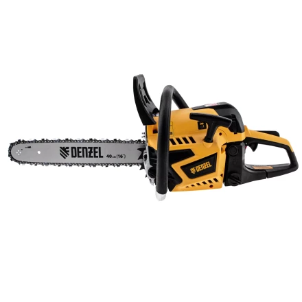 Пила цепная бензиновая Denzel DS-4516, шина 40 см, 45 см3, 2,5 л.с, шаг 0,325, паз 1,5 мм, 64 звена 95236 купить в Нижневартовске