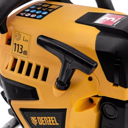 Пила цепная бензиновая Denzel DS-4516, шина 40 см, 45 см3, 2,5 л.с, шаг 0,325, паз 1,5 мм, 64 звена 95236 купить в Нижневартовске