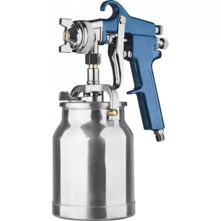 Пистолет ЗУБР "ЭКСПЕРТ" краскораспылительный, с нижним бачком 1000мл, расход воздуха 310л/мин, 1,8мм 06451 купить в Нижневартовске