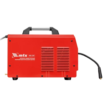 Аппарат инвертор. полуавтомат. cварки MTX MIG-220S 94304, 220A, ПВ 60%, катушка 5 кг купить в Нижневартовске