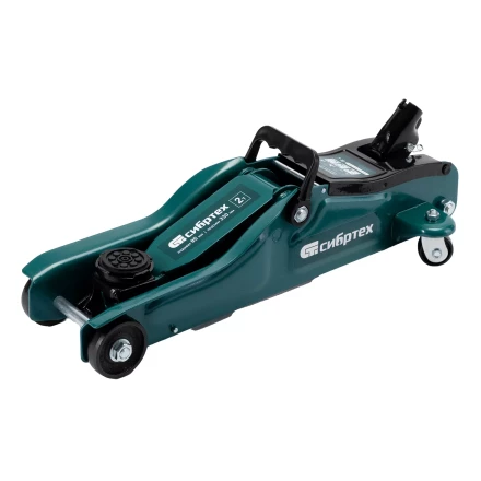 Домкрат гидравлический подкатной Сибртех 50831, 2 т, 85-330 мм, низкий подхват, в пласт. кейсе купить в Нижневартовске