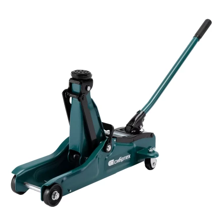 Домкрат гидравлический подкатной Сибртех 50831, 2 т, 85-330 мм, низкий подхват, в пласт. кейсе купить в Нижневартовске