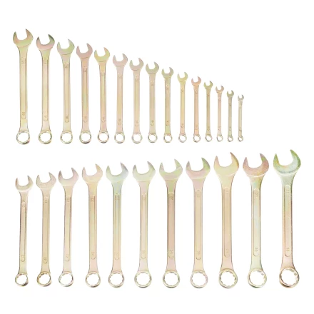 Набор ключей комбинированный 6-32 мм Сибртех 15445, 26 шт, желтый цинк купить в Нижневартовске