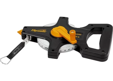 Рулетка геодезическая 50 м х 10 мм SPARTA лента ПВХ с открытым корпусом 314405 купить в Нижневартовске