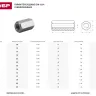 Гайка DIN 6334 переходная, M12, 1 шт, оцинкованная, ЗУБР 303756-12 купить в Нижневартовске