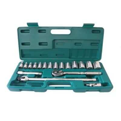 Набор головок торцевых 1/2"DR 3/8"-1-1/4" 19предметов Jonnesway S05Н4219S 48479