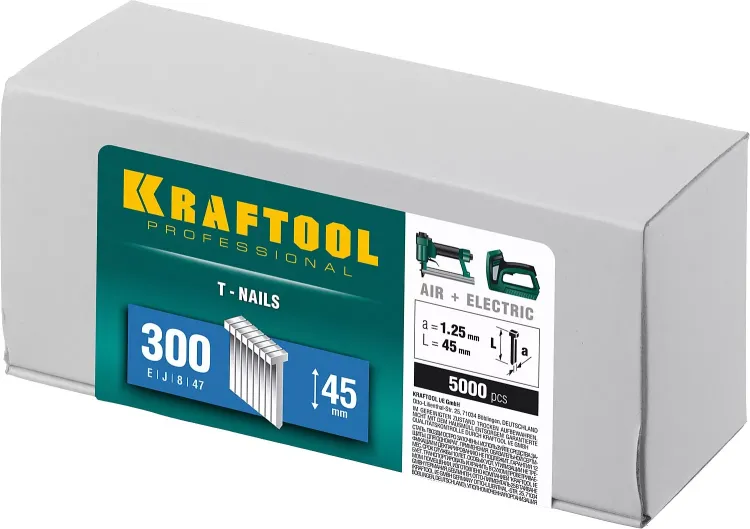 Гвозди тип 18GA (47 / 300 / F) 5000 шт 31785-45 купить в Нижневартовске