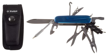 Нож складной многофункциональный 12в1 пластиковая рукоятка ЗУБР Эксперт 47785 купить в Нижневартовске