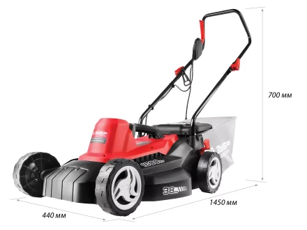 Газонокосилка электрическая ЗГКЭ-38-1600 серия МАСТЕР купить в Нижневартовске