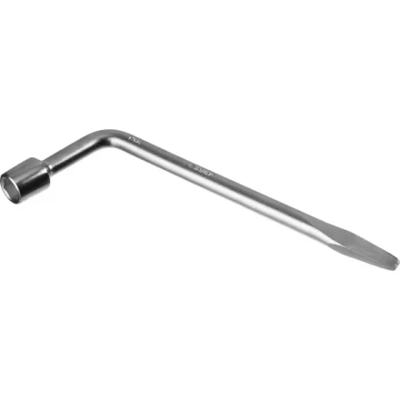 Ключ баллонный ЗУБР "МАСТЕР" L-образный, с монтажной лопаткой, 17мм 2753-17_z02 купить в Нижневартовске