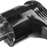Вилка MAXElectro электрическая, 16А/220В, угловая, с заземлением, черная, STAYER 55161-B купить в Нижневартовске
