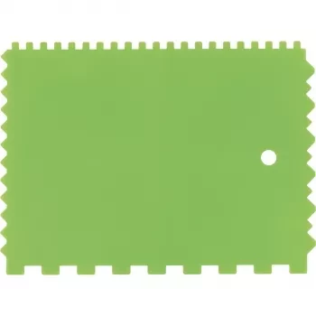 Шпатель для клея, пластмассовый, 130х170 мм, зубчатый  СИБРТЕХ 86018 купить в Нижневартовске