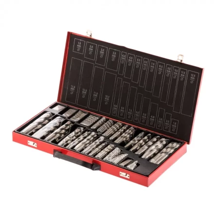 Набор сверл по металлу 1-13 мм 230 шт. HSS в металлическом кейсе Matrix 723230 купить в Нижневартовске