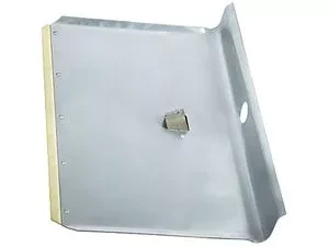 Лопата тротуарная 500х 400х 1,5 мм без черенка алюминиевая метал. окантовка  СИБРТЕХ Россия 61542 купить в Нижневартовске