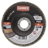 Круг Лепестковый Торцевой (КЛТ) HAMMER КЛТ 1 Ф125х22 Р80 213-026 купить в Нижневартовске
