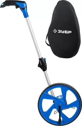 ЗУБР 0.1 - 9999 м, измерительное колесо, (курвиметр) со складной алюминиевой рукояткой, Профессионал (34880) купить в Нижневартовске