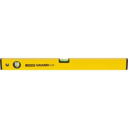 Уровень STAYER "PROFI", "GRAND" коробчатый особо усиленный, фрезерован базовая поверхность, 2 противоудар ампулы, 60см 3463-060_z02 купить в Нижневартовске