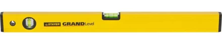 Уровень STAYER "PROFI", "GRAND" коробчатый особо усиленный, фрезерован базовая поверхность, 2 противоудар ампулы, 60см 3463-060_z02 купить в Нижневартовске