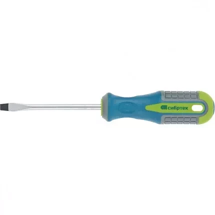 Отвертка SL8,0 х 150 мм CrV 4-х компонентная рукоятка Сибртех 12269 купить в Нижневартовске