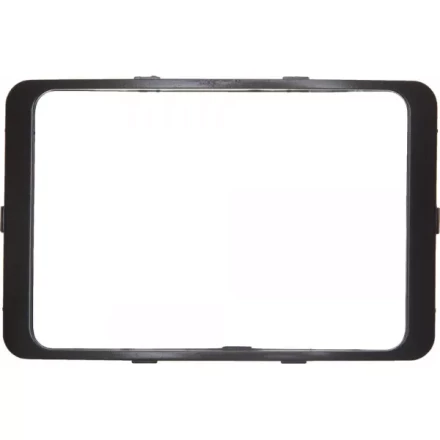 Вставка СВЕТОЗАР "ГАММА" декоративная, цвет темно-серый металлик, двойная SV-54177-DM купить в Нижневартовске