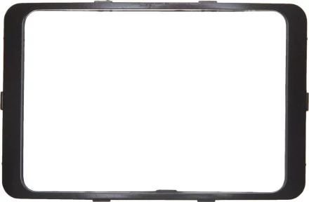 Вставка СВЕТОЗАР "ГАММА" декоративная, цвет темно-серый металлик, двойная SV-54177-DM купить в Нижневартовске