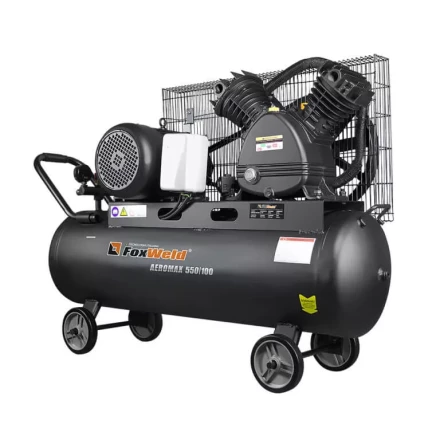 Компрессор масляный ременной AEROMAX 550/100 FoxWeld купить в Нижневартовске
