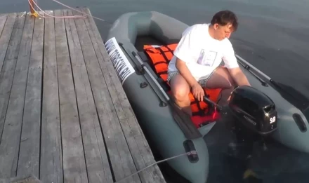 Двухтактный мотор лодочный подвесной Hidea HD 9.8FHS купить в Нижневартовске