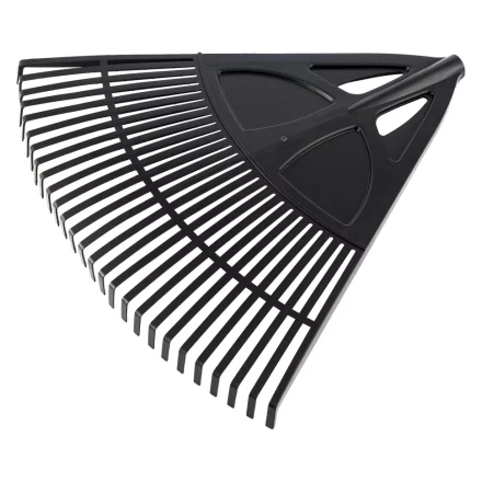 Грабли веерные пластиковые Сибртех, 620 мм, 27 плоских зубьев, без черенка, Россия, 61715 купить в Нижневартовске