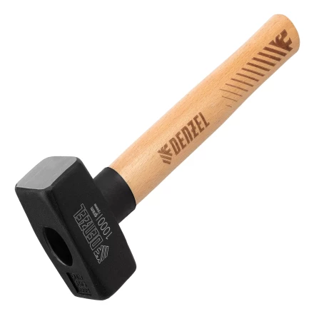 Кувалда, 1000 г Denzel, кованая головка, буковая рукоятка 11018 купить в Нижневартовске