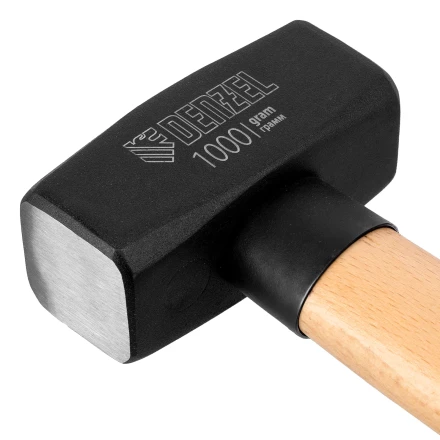 Кувалда, 1000 г Denzel, кованая головка, буковая рукоятка 11018 купить в Нижневартовске