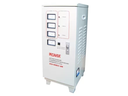 Стабилизатор трехфазный РЕСАНТА АСН-6000/3 купить в Нижневартовске