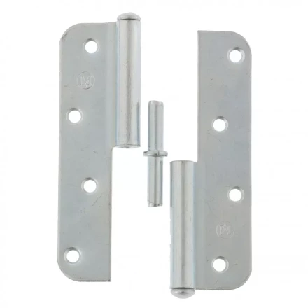 Петля накладная ПН1-130 левая цинк 4штуки  Металлист Россия 91555 купить в Нижневартовске